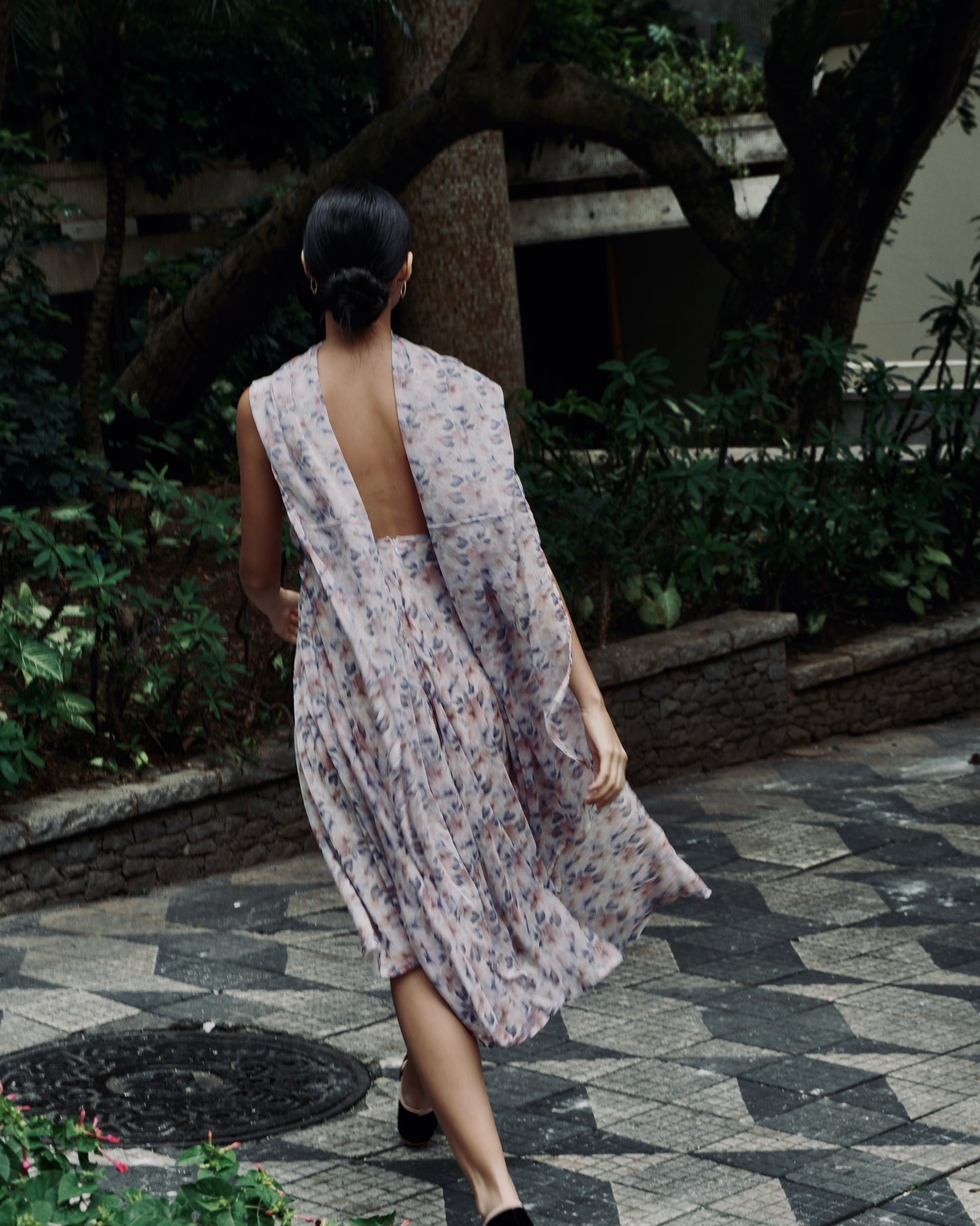 Vestido Giverny floral