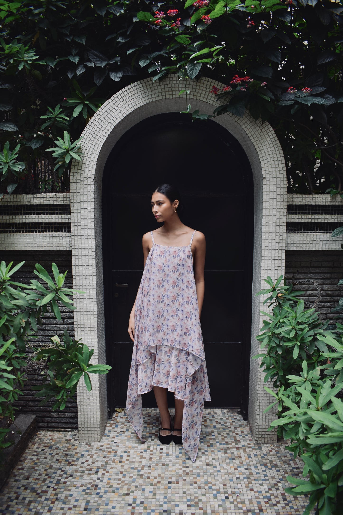 Vestido Giverny floral