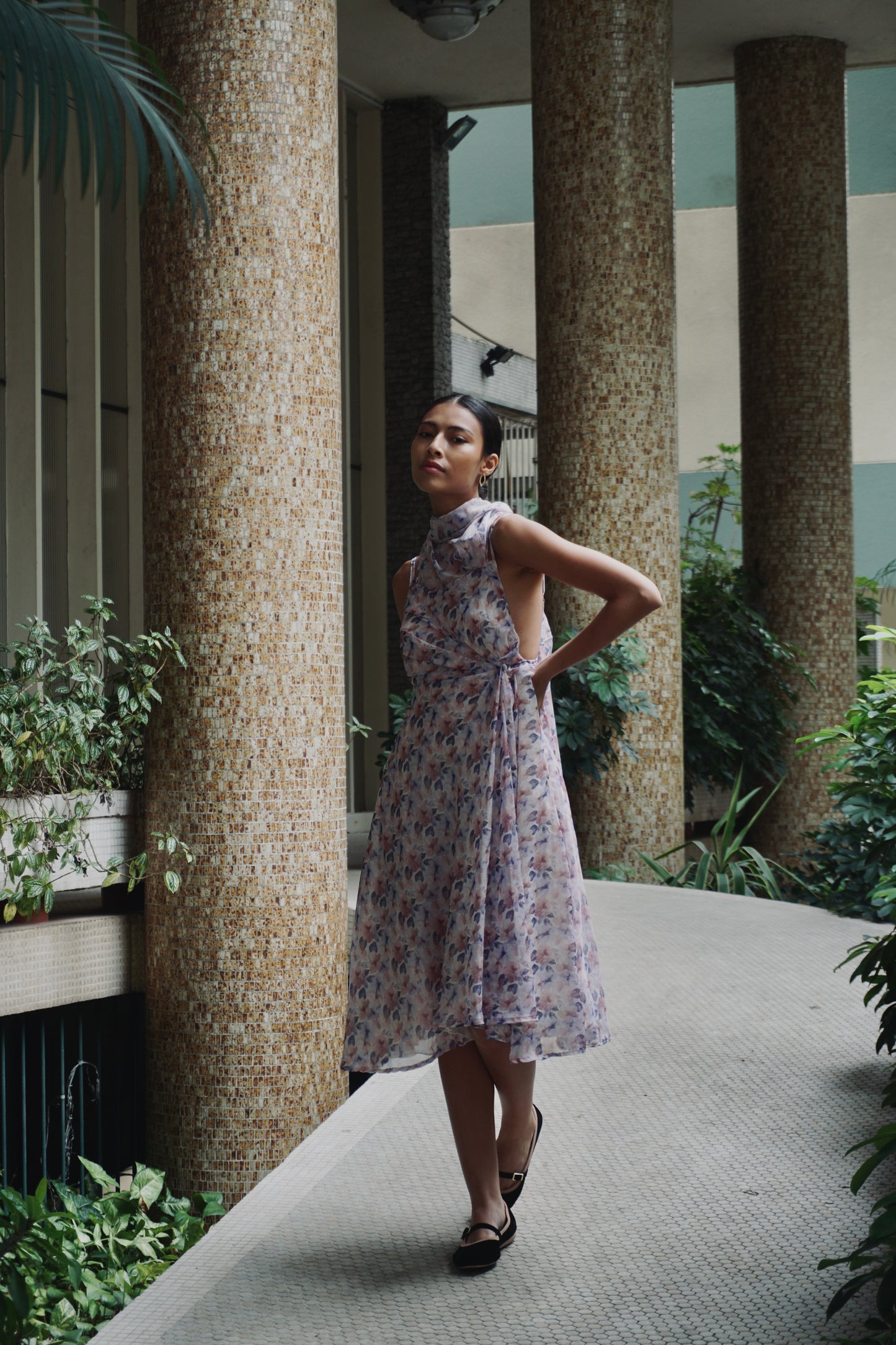 Vestido Giverny floral